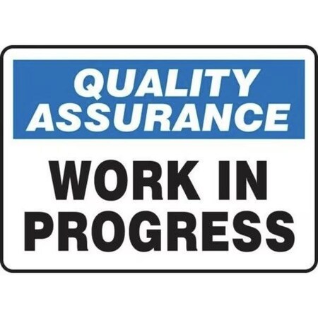 Accuform QUALITY ASSURANCE SAFETY SIGN MQTL948VS MQTL948VS